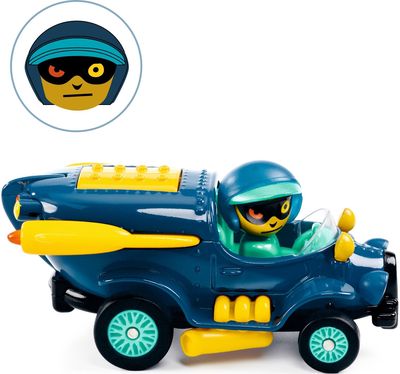 Mašinėlė DJECO Crazy motors Navy flying