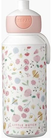 Plastikinė gertuvė MEPAL FLOWERS & BUTTERFLIES, 400ml