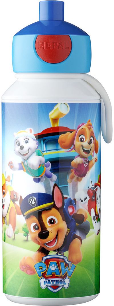 Plastikinė gertuvė MEPAL POP-UP PAW PAROL PUPS, 400ml