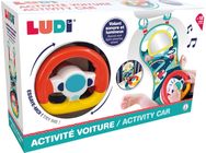 LUDI interaktyvus prikabinamas automobilio vairas