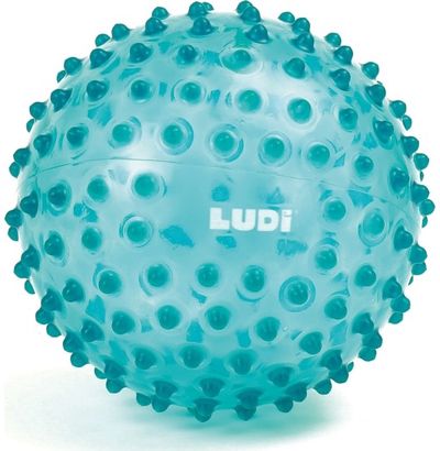 LUDI mankštos kamuolys, žalias, 20 cm