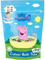 PEPPA PIG Vonios dažai, 9 x 16 g