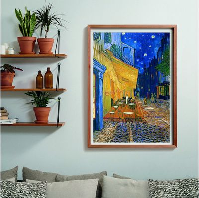 Dėlionė CLEMENTONI Museum Vincent van Gogh Kavinės terasa naktį, 1000 det., compact