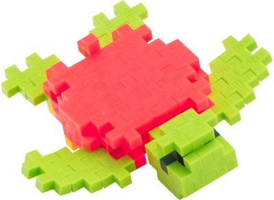 Konstruktorius PLUS PLUS Spalvotas Jūrų Vėžlys, 100 det.