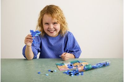 Konstruktorius PLUS PLUS Spalvotas Delfinas, 100 det.