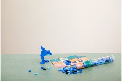 Konstruktorius PLUS PLUS Spalvotas Delfinas, 100 det.