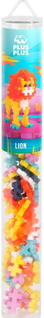 Konstruktorius PLUS PLUS Spalvotas Liūtas, 100 det.