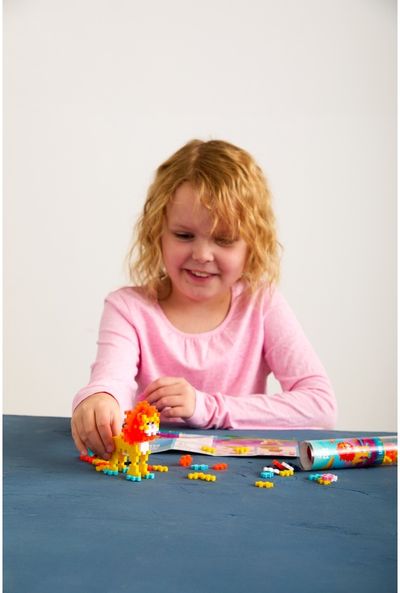 Konstruktorius PLUS PLUS Spalvotas Liūtas, 100 det.