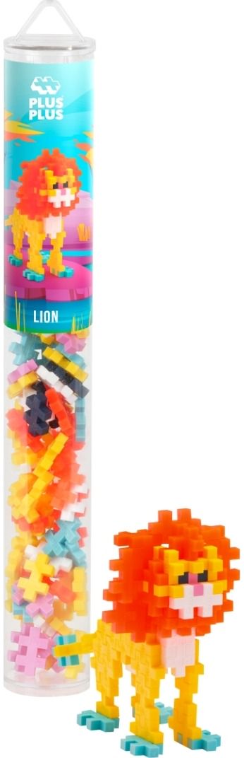 Konstruktorius PLUS PLUS Spalvotas Liūtas, 100 det.