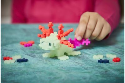 Konstruktorius PLUS PLUS Aksolotlis, 100 det.