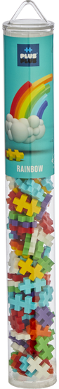 Konstruktorius PLUS PLUS Vaivorykštė, 100 vnt.