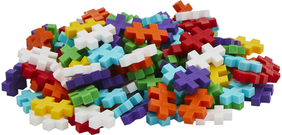 Konstruktorius PLUS PLUS Vaivorykštė, 100 vnt.