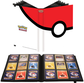 Kortų albumas Ultra Pro: Pokémon 9-Pocket Binder Poke Ball
