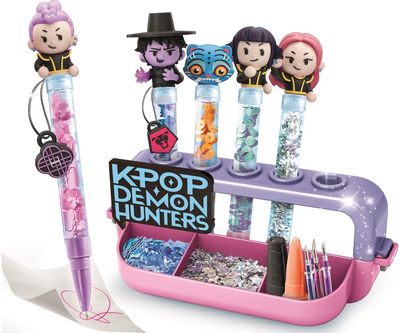 Kūrybinis rinkinys CLEMENTONI PEN CREATOR STUDIO K-POP DEMON HUNTERS