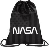 Sportinis maišelis NASA, Premium, 46 cm, juodos sp.