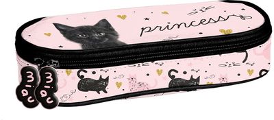Penalas PASO Black Cat, ovalus, rožinės sp.