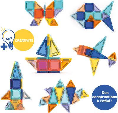 Magnetinis konstruktorius LUD Magnetic Mini, kelioninis formatas