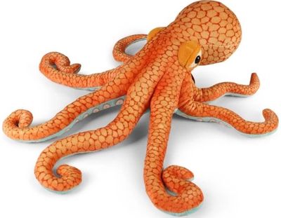 Pliušinis žaislas aštuonkojis 36 cm ECO-FRIENDLY