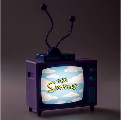 Šviestuvas THE SIMPSONS TV