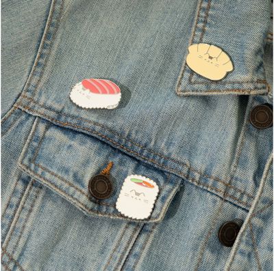 Ženkliukų rinkinys PUSHEEN SUSHI ROLL