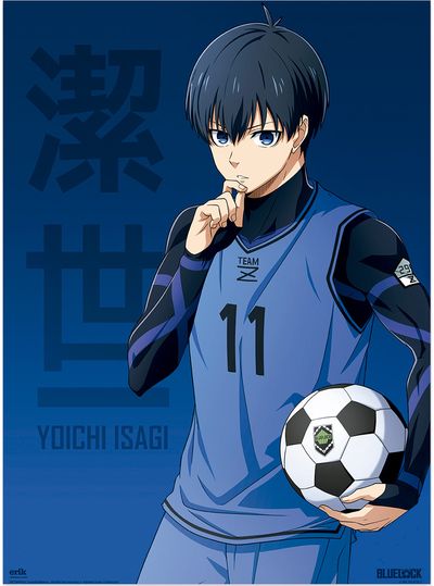 Mini plakatų rinkinys BLUE LOCK