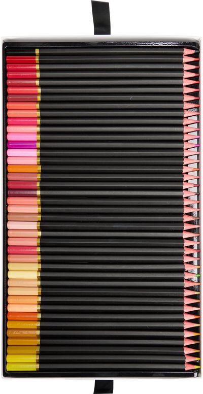 Spalvoti pieštukai ARTIST dėžutėje, 80 sp., dėžutė su meganetiniu užsegimu