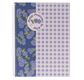 Sąsiuvinis B'LOG Flowers Petite, su spiral., A5, 90 g/m2, 80 l., langeliais