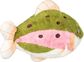 Pliušinis žaislas SQUISHABLE Rainbow Trout, 59 cm.