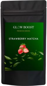 Matcha Glow Boost, braškių skonio, 50 g
