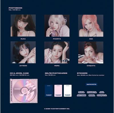 Babymonster: [(CHOOM)] - Jewelcase + O-ring sleeve AHYEON version (K-POP) CD