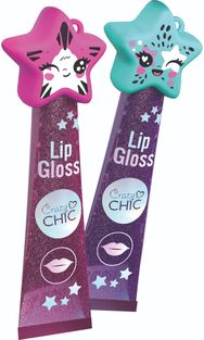 Lūpų blizgis CRAZY CHIC Twinkle, įv. rūšių