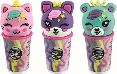 Lūpų balzamas CRAZY CHIC Trendy Pets, įv. rūšys