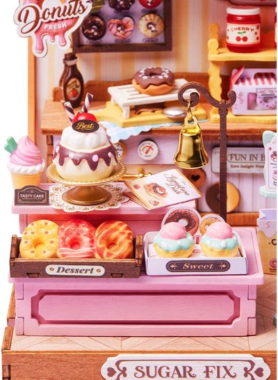 Modeliavimo rinkinys ROBOTIME Sweetie's Donut Shop