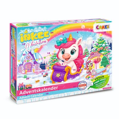 Advento kalendoriu INKEE Unicorn World