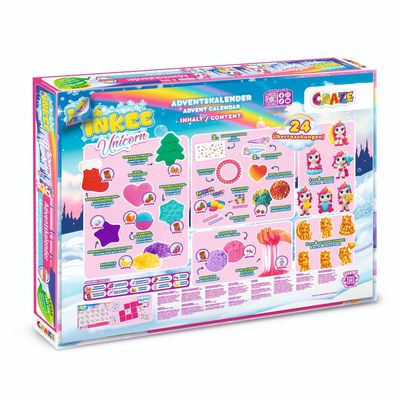 Advento kalendoriu INKEE Unicorn World