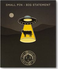 Ženkliukas MAKE HEAD TURN Ufo Cow Abduction