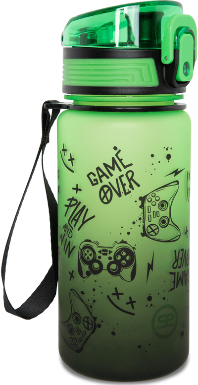 Plastikinė gertuvė CP Brisk Game Over, 400 ml