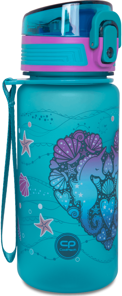 Plastikinė gertuvė CP Brisk Seafish, 400 ml