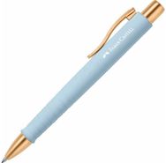 Automatinis tušinukas FABER-CASTELL PolyBall, XB, 0,6 mm, šv. mėlynos sp.