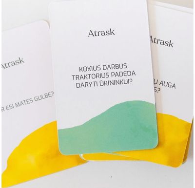 Žaidimo kortelių rinkinys POKALBIŲ GIDAS Kelionių kortelės vaikams