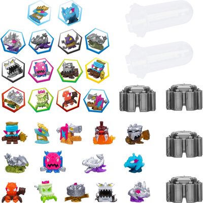 MRBEAST LAB Figūrėlės tūbelėje, 14 vnt., 2,5 cm