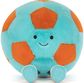 Pliušinis žaislas kamuolys JELLYCAT Amuseables Football - Blue and Orange