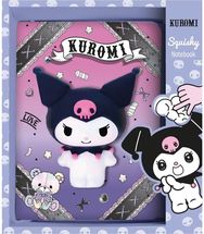Užrašinė KUROMI Black Cap, B6, 100 l., langeliais, minkštu viršeliu