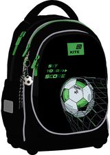 Ergonominė kuprinė KITE Football, S, 36 cm, juodos sp.