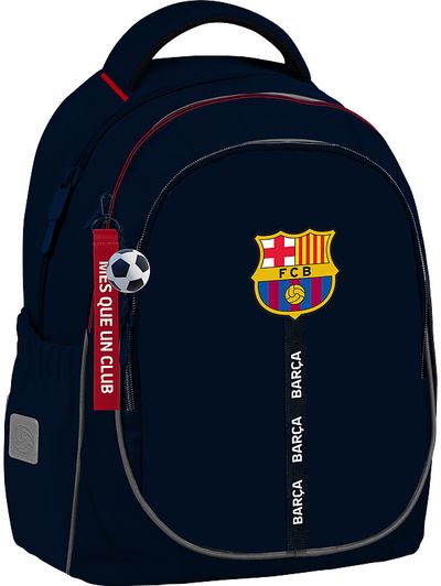 Ergonominė kuprinė KITE FC Barcelona, M, 38 cm, t. mėlynos sp.