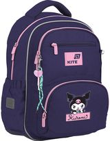 Ergonominė kuprinė KITE Kuromi, M, 39 cm, t. violetinės sp.