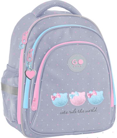 Forminė kuprinė GoPack Cat's Rules, 37 cm
