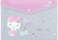 Aplankas (vokas) KITE Hello Kitty, su spaustuku, A4, PP