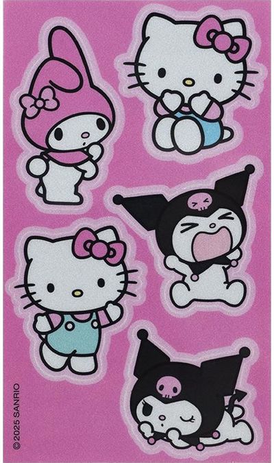 Atšvaitai-lipdukai tekstilei KITE Hello Kitty