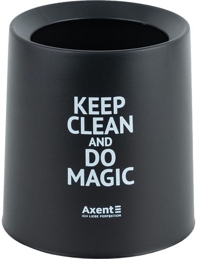 Stalo šiukšlių dėžutė AXENT Keep Clean, juodos sp.